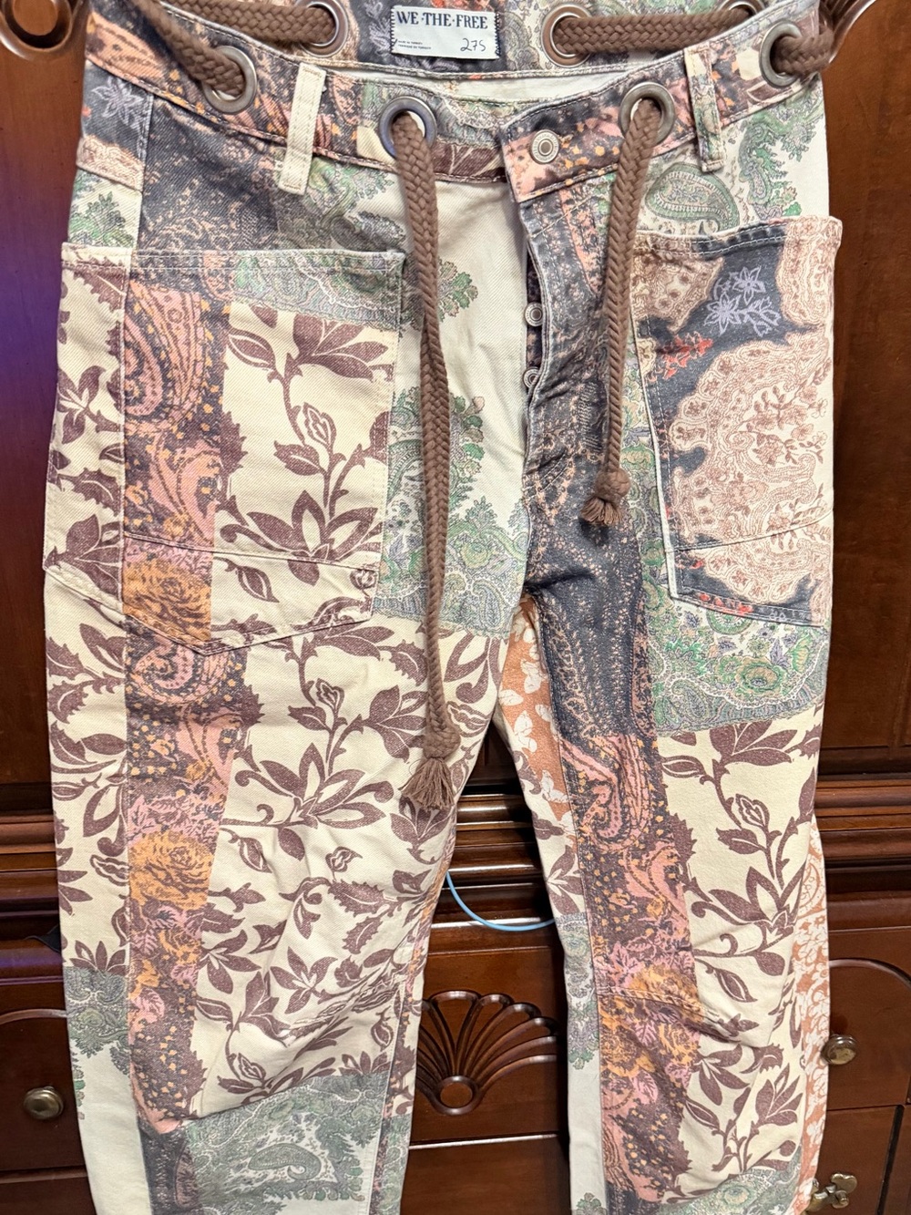 Free People Moxie printed jeans - Picture 4 of 5